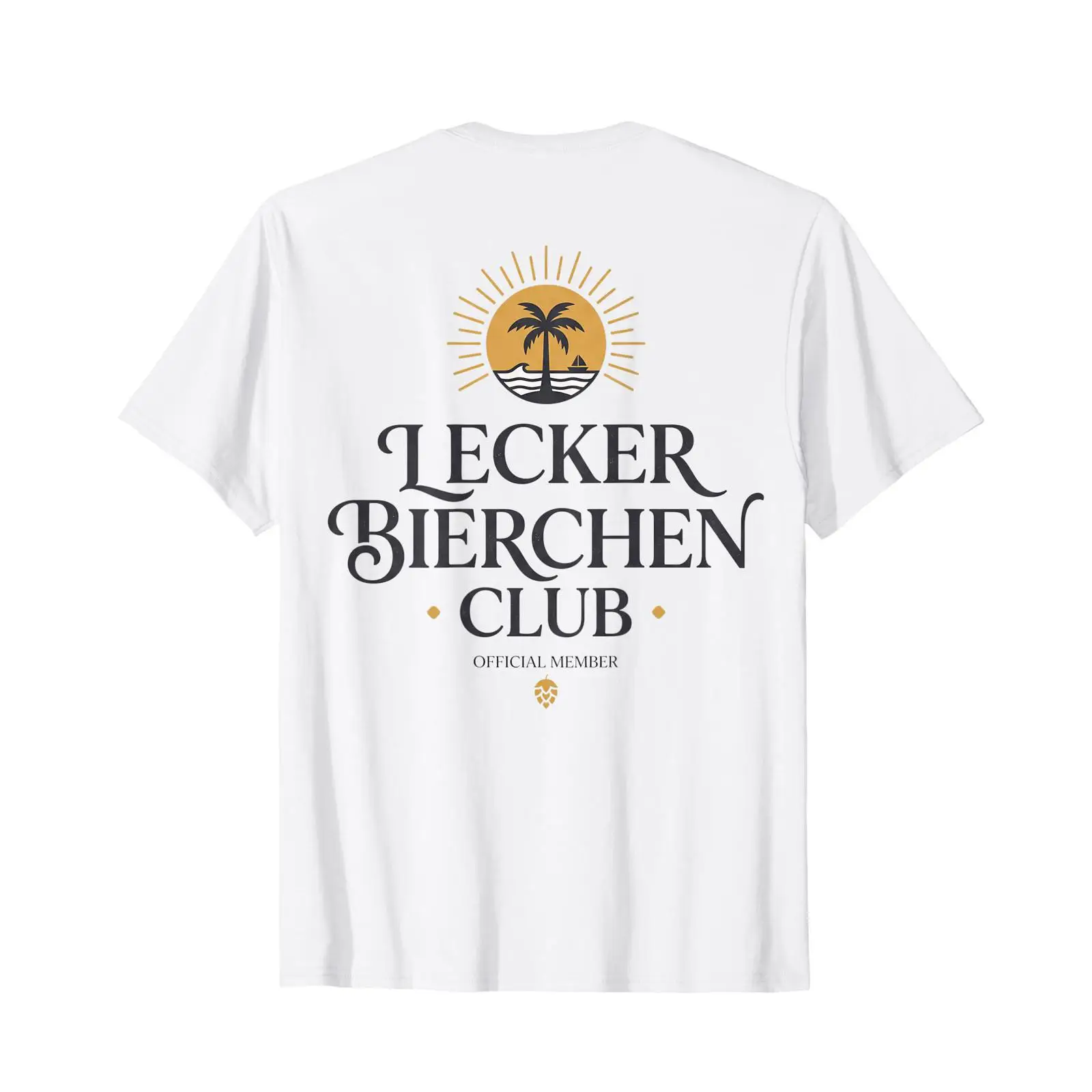Vintage Vibes Fashion - Koszulka z nadrukiem „Delicious Beer Club