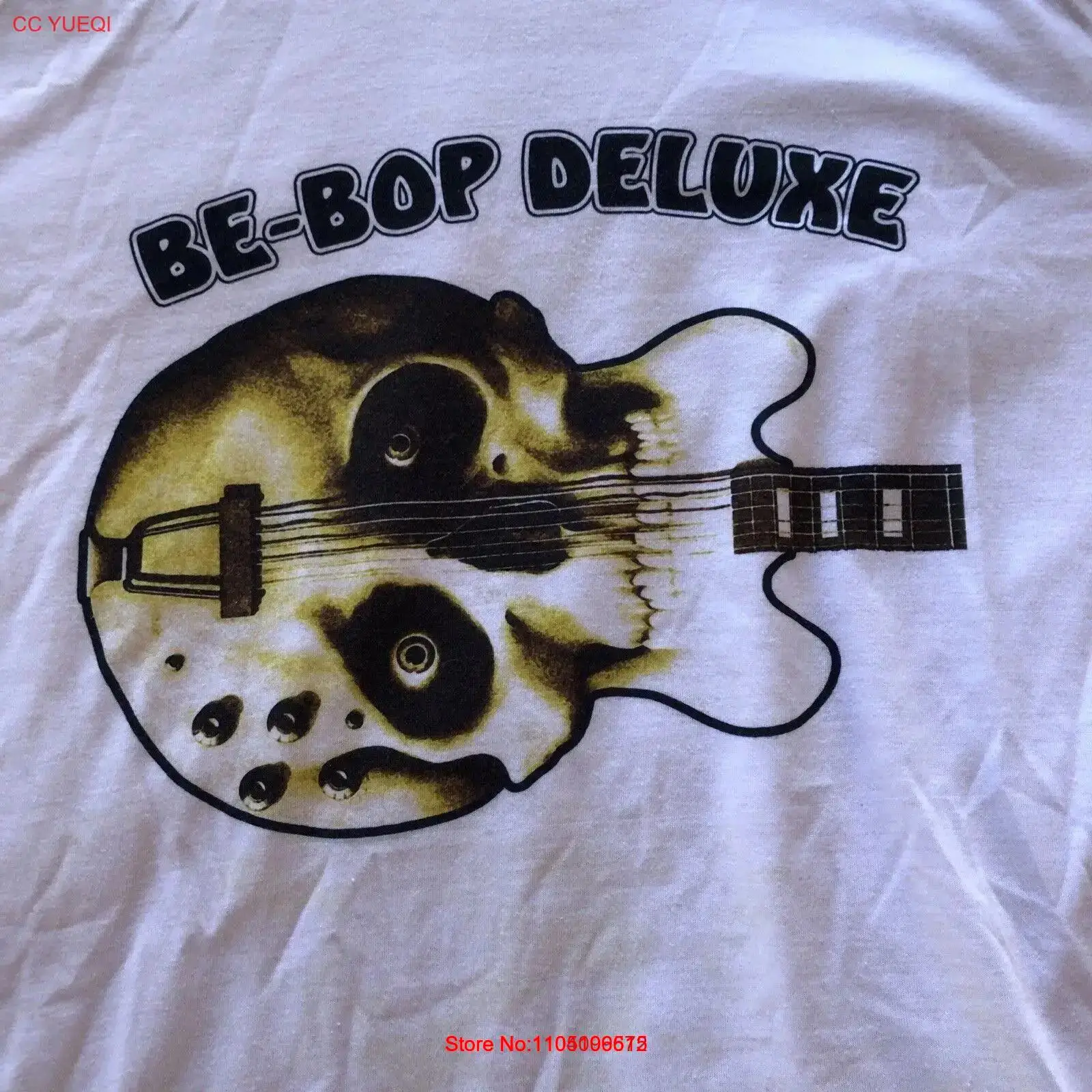 Vintage Fashion Victim - Koszulka Be Bop Deluxe Biała Rozmiar