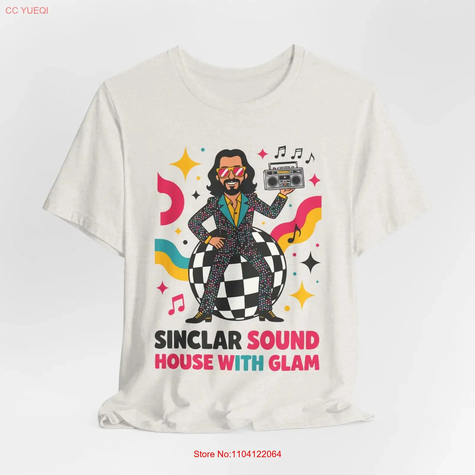 Vintage Vibes Fashion - Koszulka Bob Sinclar Disco Vibes w