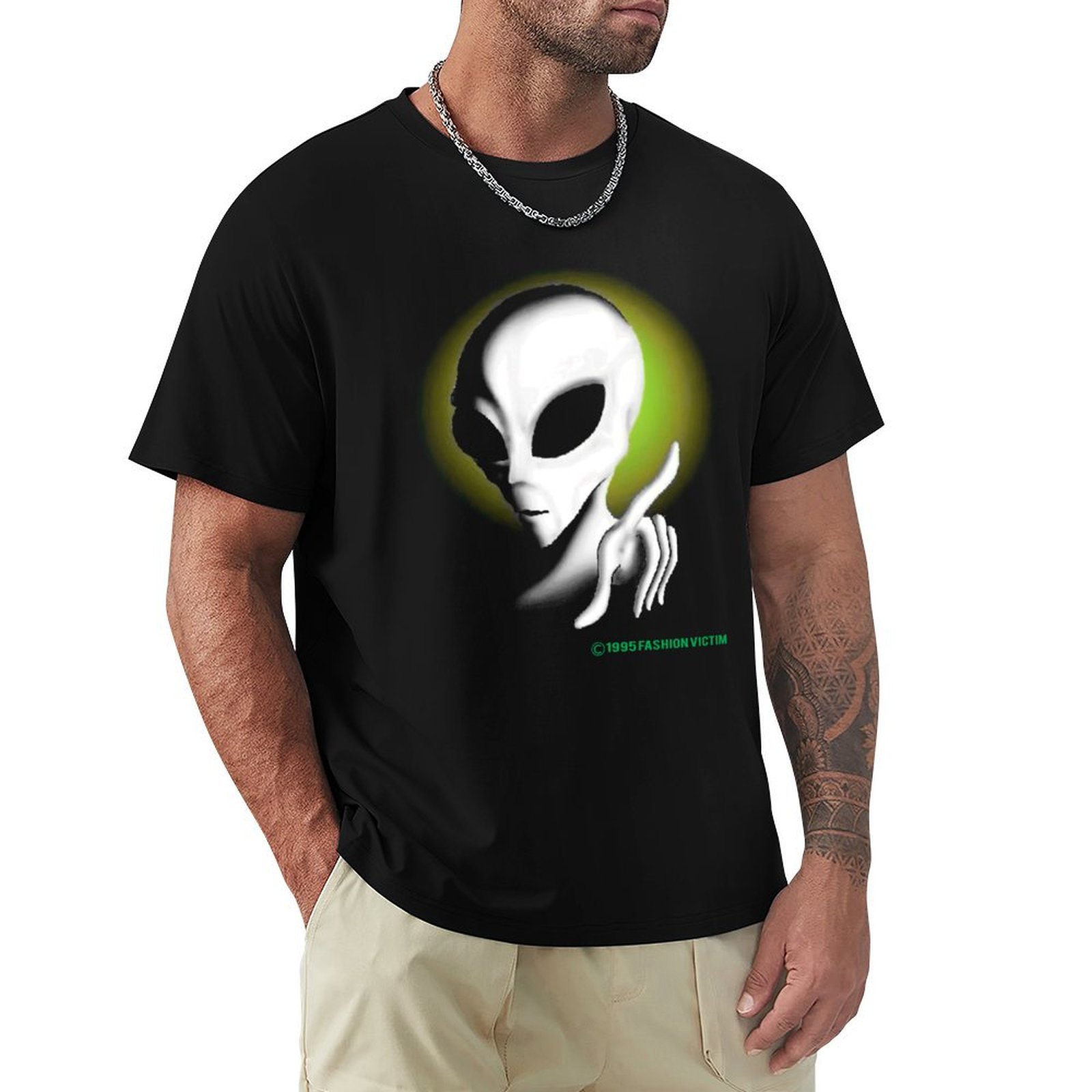Vintage Fashion Victim - 1995 ALIEN Vintage Koszulka Fashion Victim