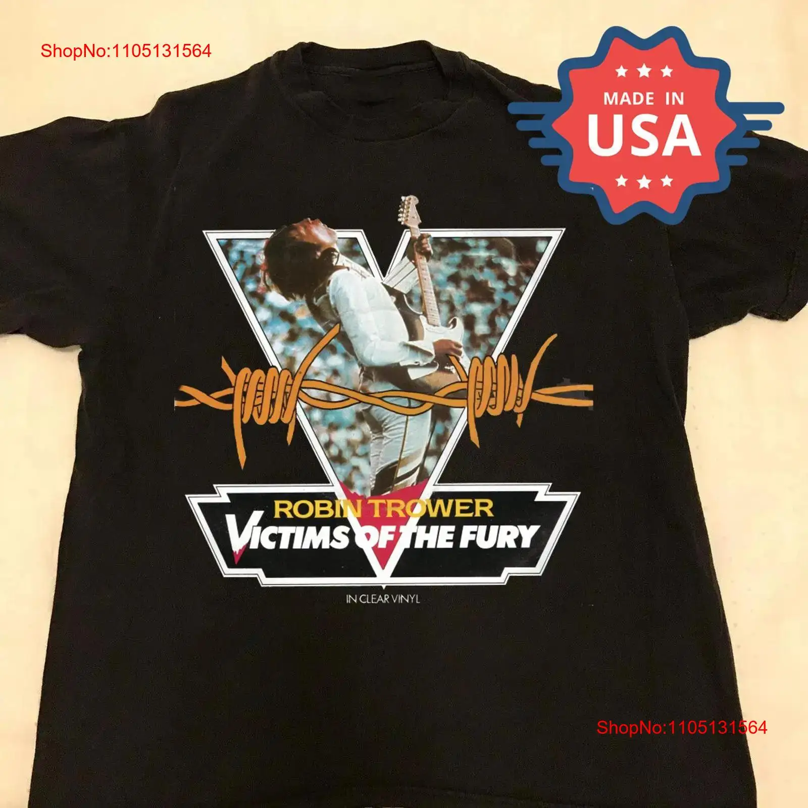 Vintage Fashion Victim - Koszulka Robin Trower Victims Of The