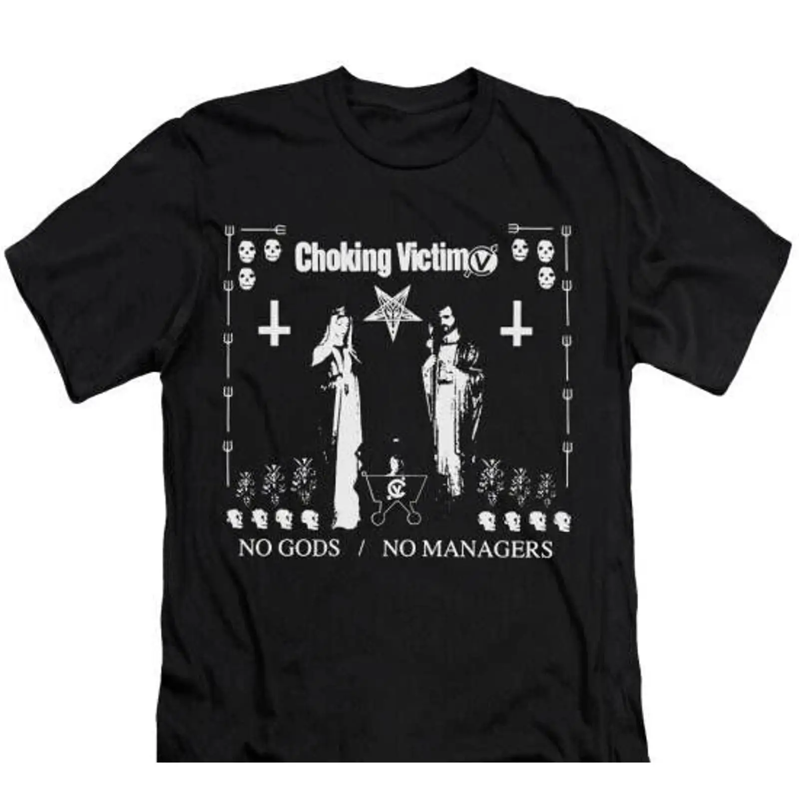 Vintage Fashion Victim - Koszulka Choking Victim, merch zespołu, muzyka,