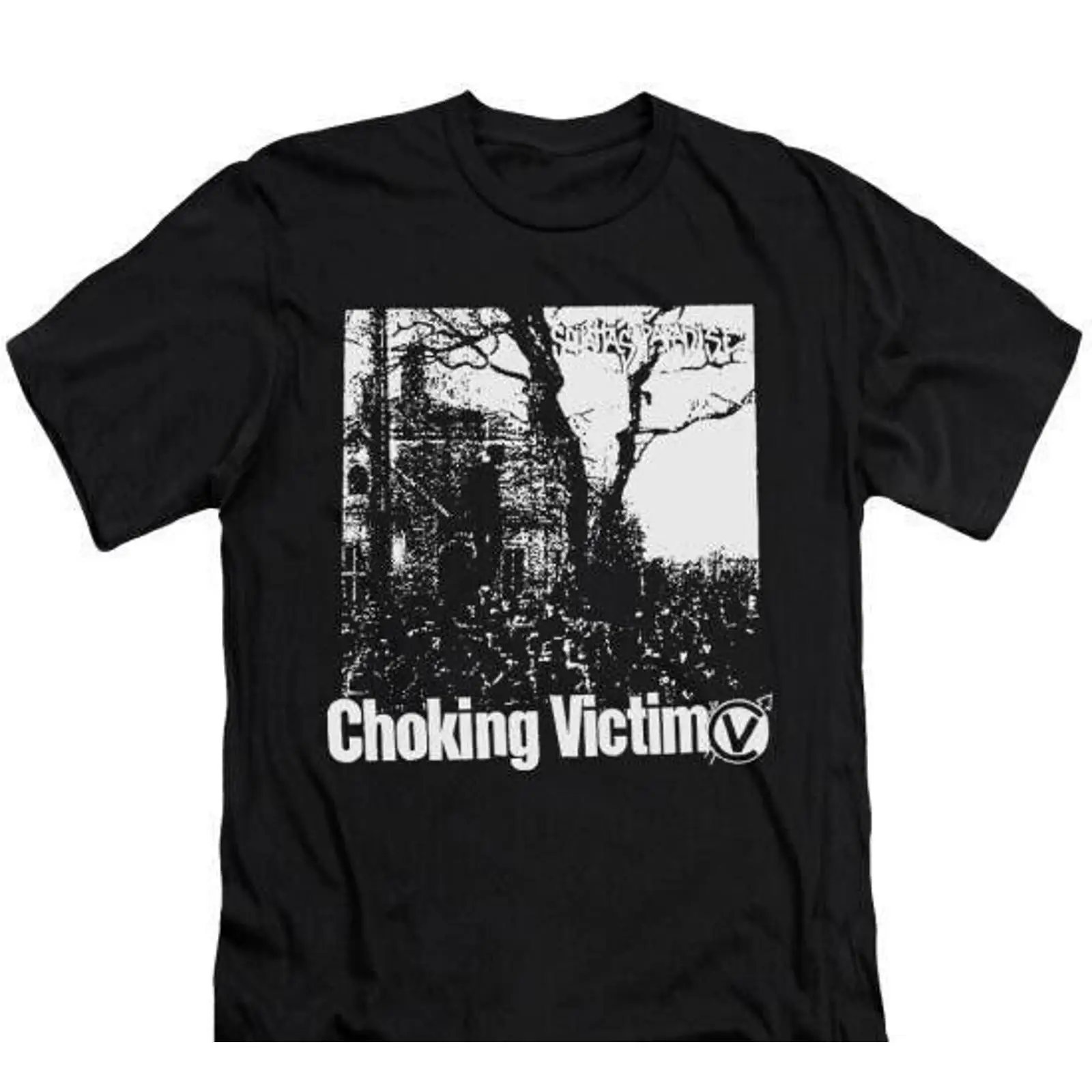 Vintage Fashion Victim - Choking Victim Squattas paradise unisex czarna