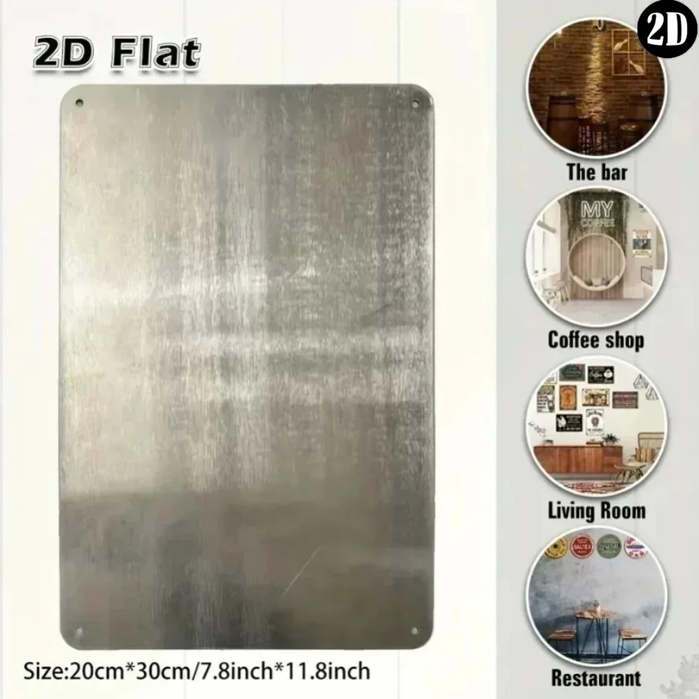 Vintage metalowy szyld z blach – Vintage Fashion Labels recenzja i cena