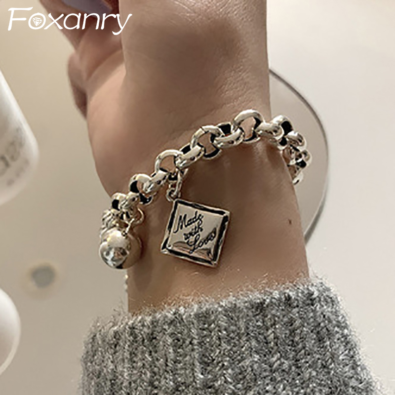 FOXANRY angielska litera Tag P – Vintage Fashion Labels recenzja i cena