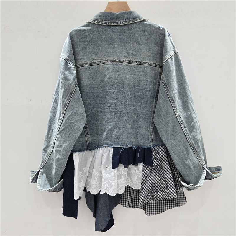 SuperAen Jesień 2025 Nowe Dams – Patchwork Jean Jacket recenzja i cena