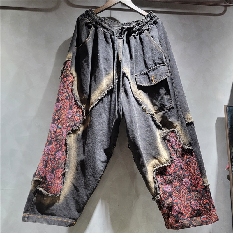 Kurtka jeansowa damska WTHT z  – Patchwork Jean Jacket recenzja i cena
