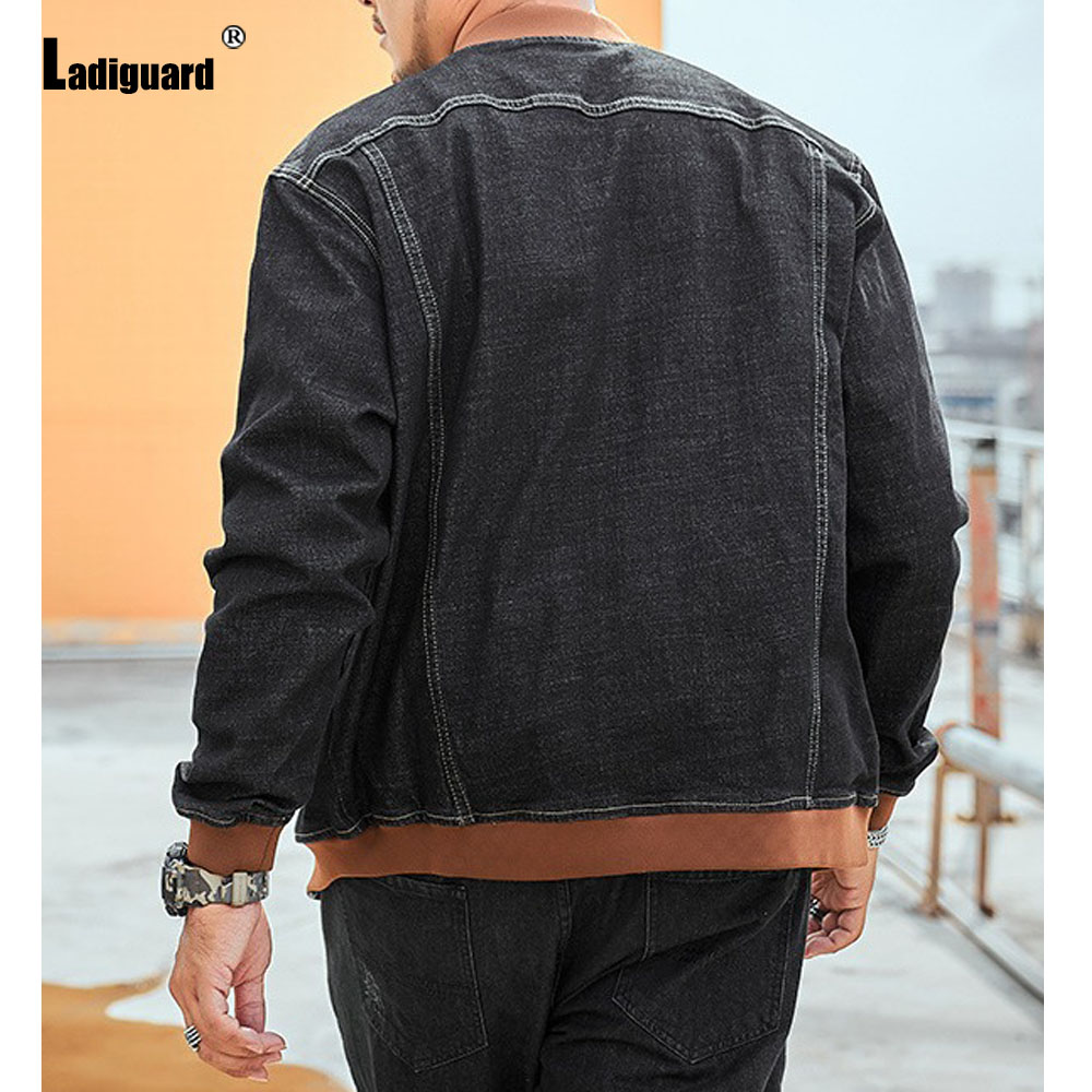 Ladiguard Plus rozmiar 7xl męs – Patchwork Jean Jacket recenzja i cena
