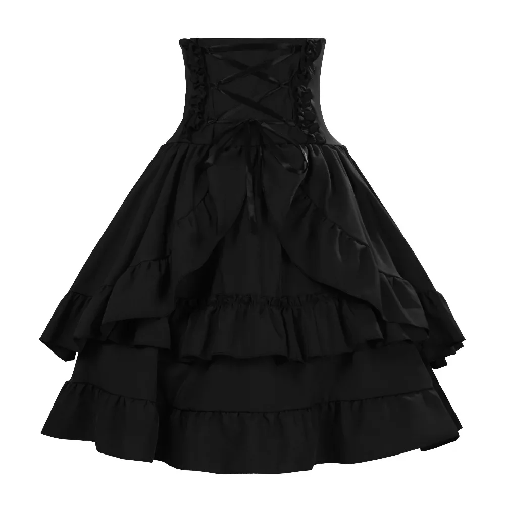 Gotycka Retro Lolita Spódnica  – Vintage Y2K recenzja i cena