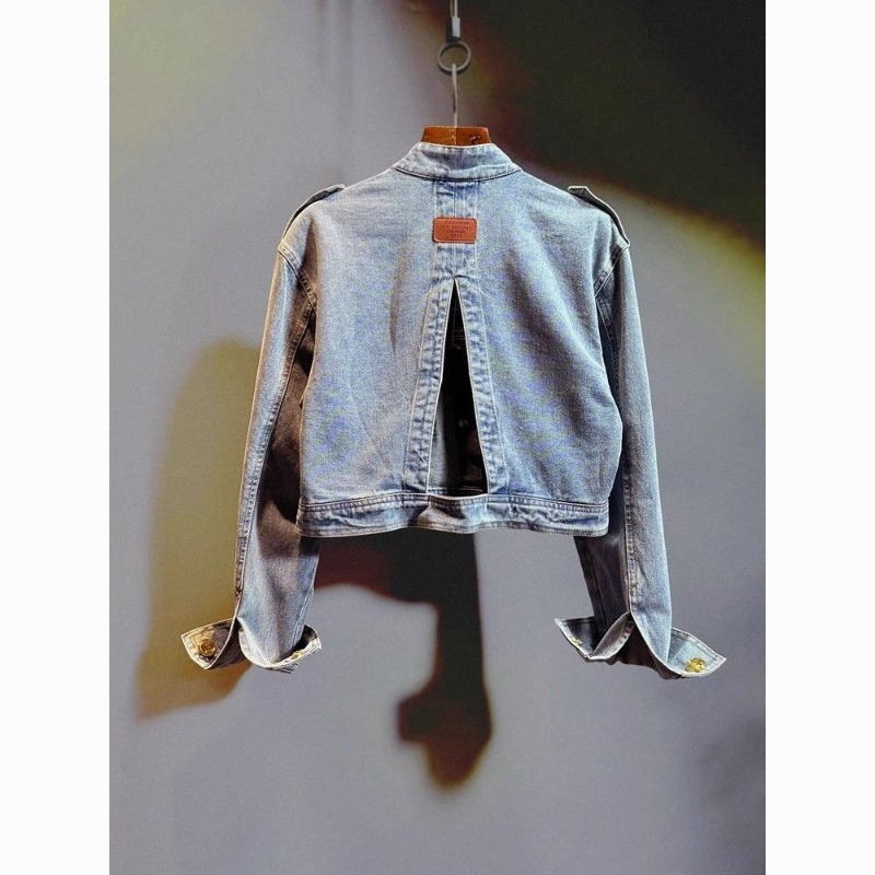Kurtka Bluzka Damska Jesienna  – Patchwork Jean Jacket recenzja i cena