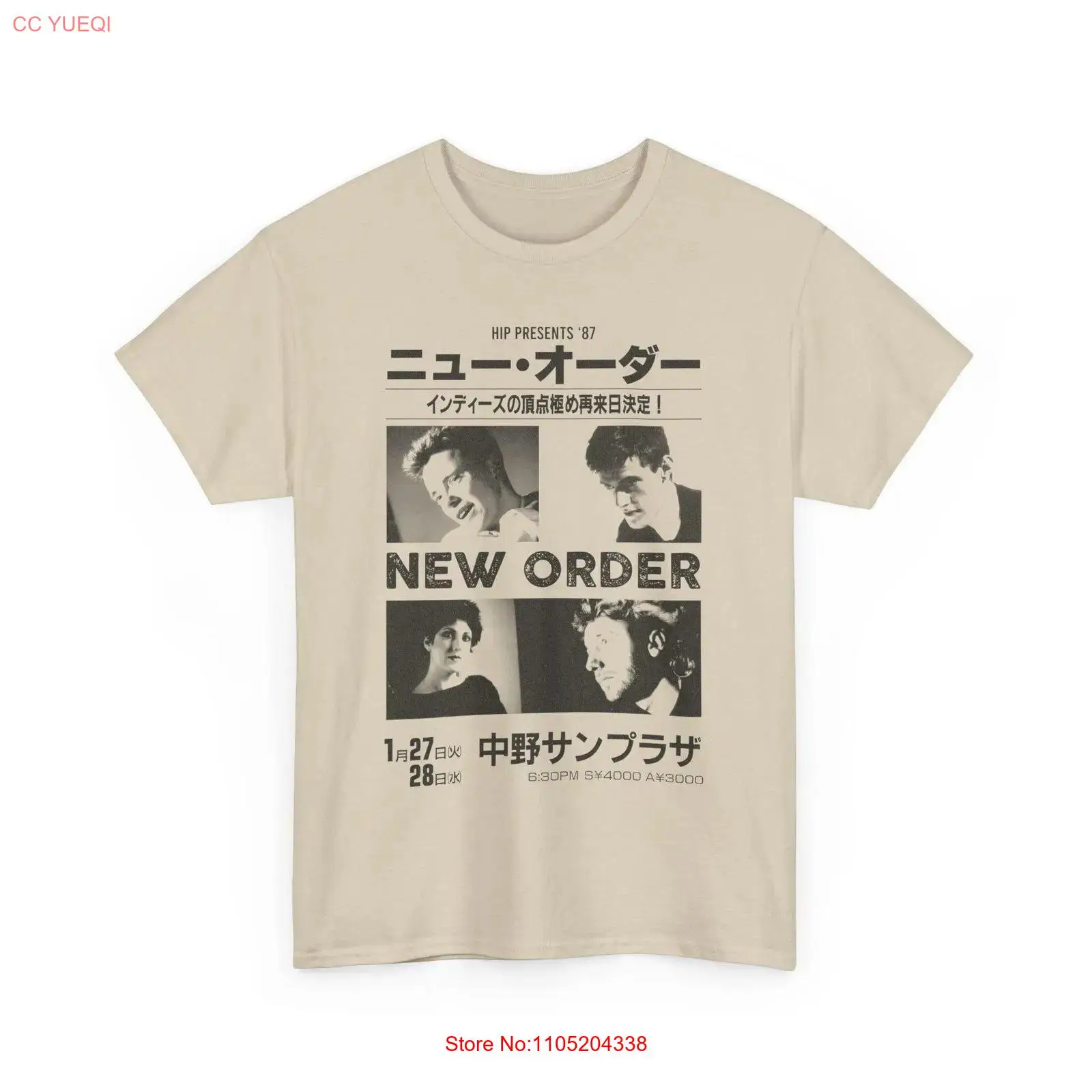 Koszulka Vintage New Order Liv – Vintage Fashion Japan recenzja i cena