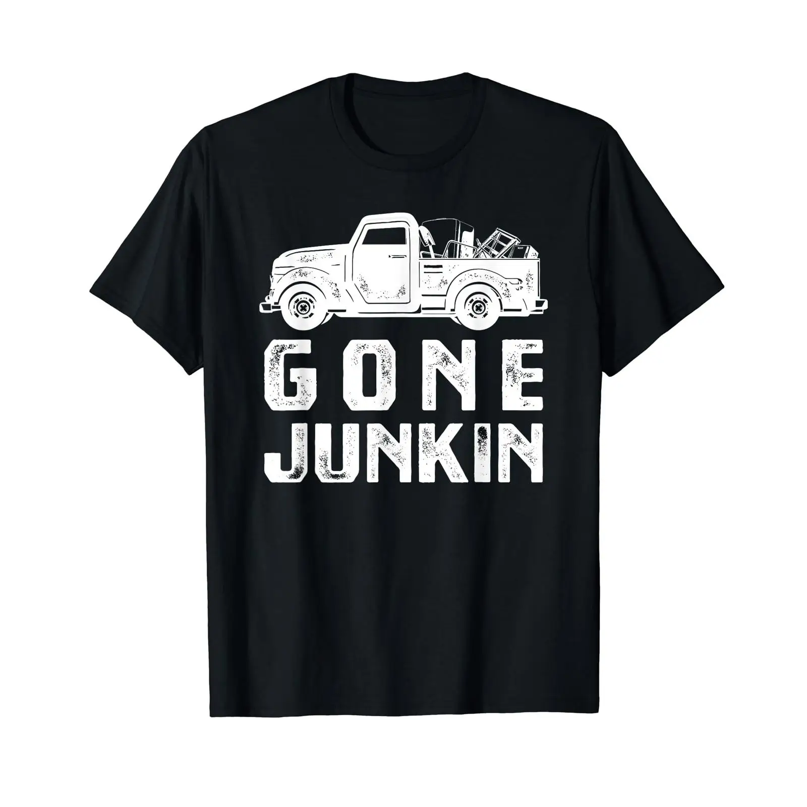 Zabawna koszulka Junker Gone J – Thrift Vintage Fashion Usa recenzja i cena