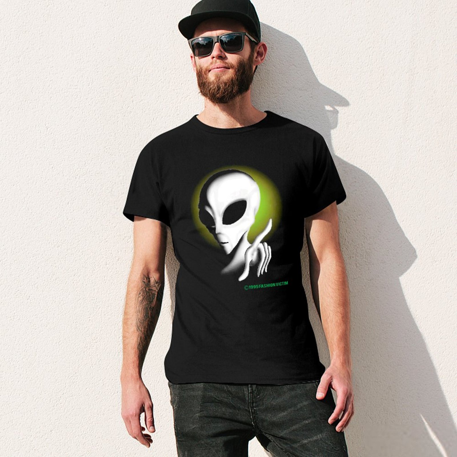 1995 ALIEN Vintage Koszulka Fa – Vintage Fashion Victim recenzja i cena