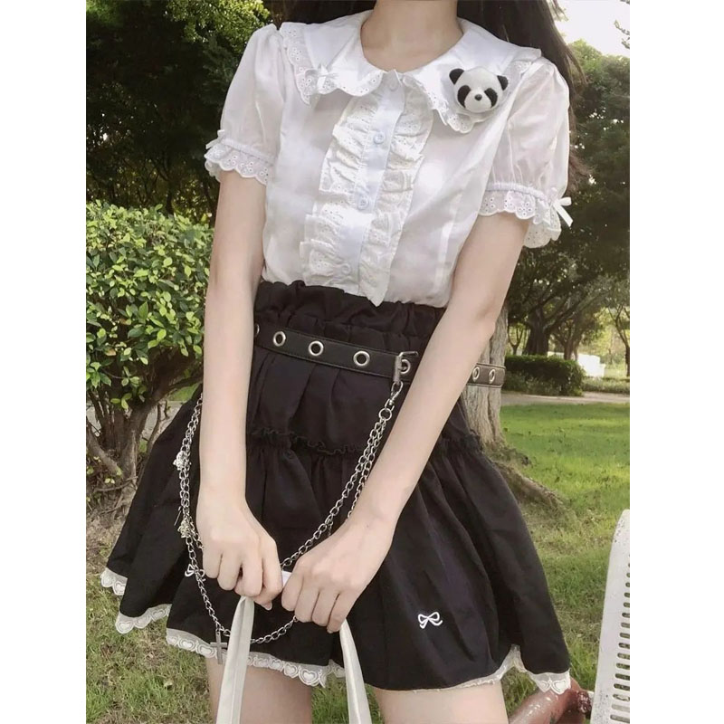Deeptown Kawaii Lolita Bluzki  – Vintage Fashion Japan recenzja i cena