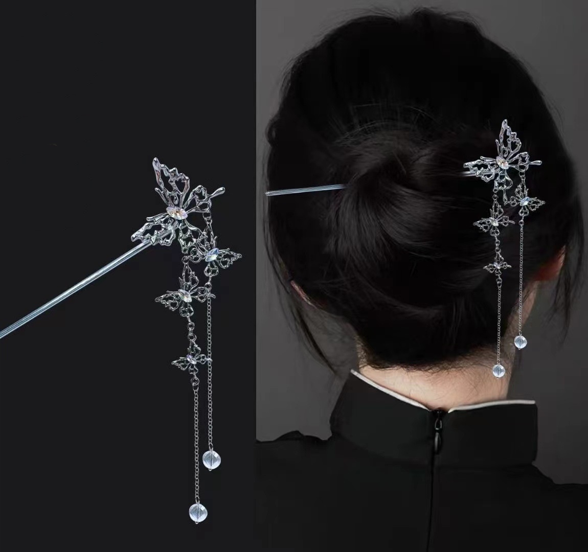 18cm spinka do włosów w stylu  – Vintage Fashion Jewelry recenzja i cena