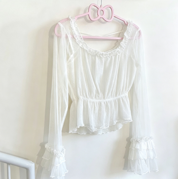 Japońskie słodkie bluzki Lolit – Vintage Fashion Japan recenzja i cena