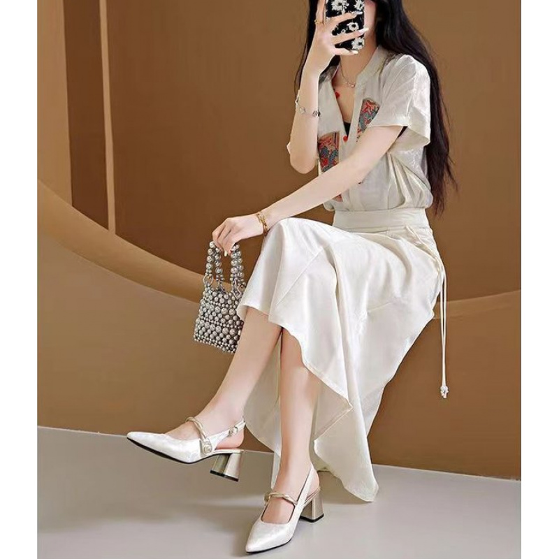 Eleganckie damskie sandały z o – Vintage Fashion Dress recenzja i cena