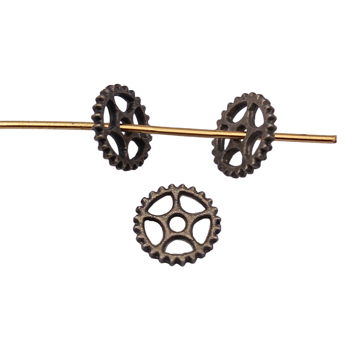 Zawieszki Steampunk, zębatki,  – Vintage Fashion Watches recenzja i cena